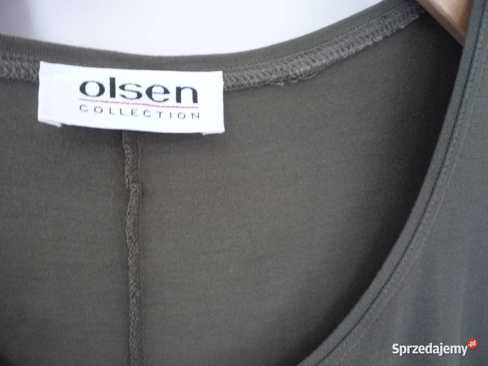 Olsen 36S Długa sukienka brązowa Rozmiar 36(S)
