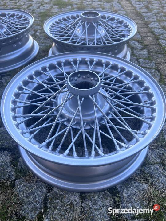 Zestaw felg szprychowych 14 MG Triumph Jaguar Rozmiar 14" Świebodzin