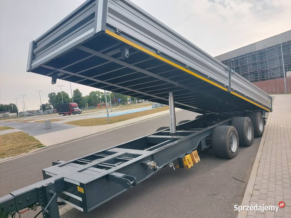 3osiowa wywrotka niskopodwoziowa wywrot 3stronny Rok produkcji 2018 Wywrotki Stęszew
