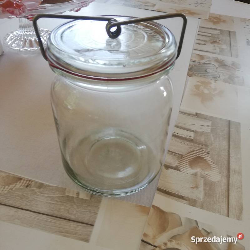 Słoik słoiki weck z pokrywką gumką Sieradz