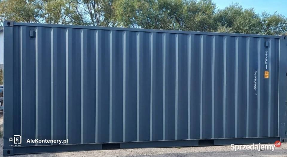 KONTENER MORSKI 20DV Antracyt NOWY dostępny ręki Magazynowanie Gniewino