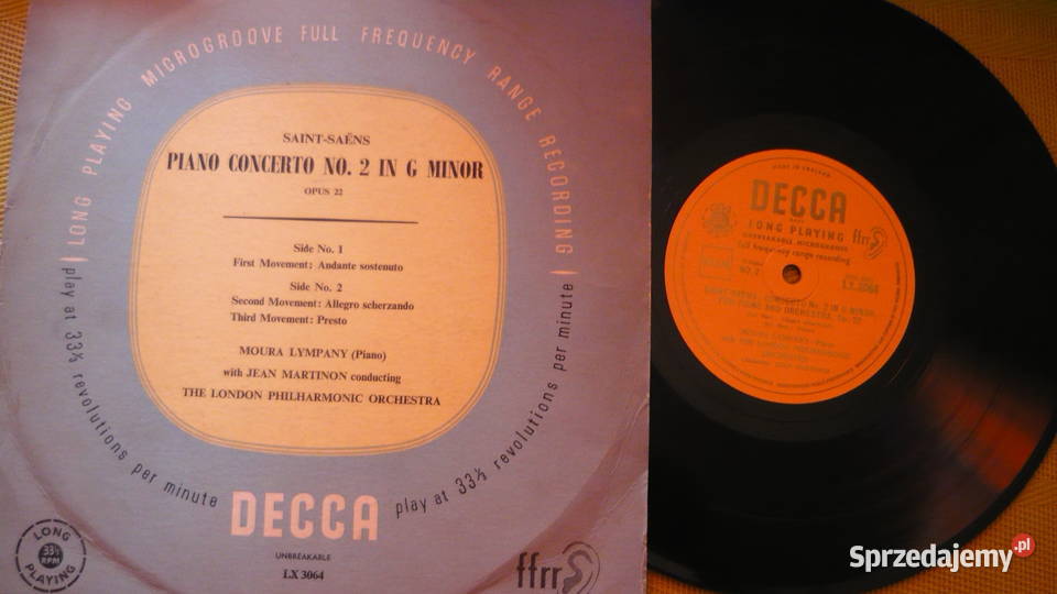 Płyta winylowa Piano concerto No 2 1 płyta Płyty i kasety Myszków sprzedam