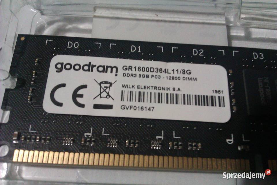 Goodram DDR 3 1600MHz CL11 8GB Warszawa