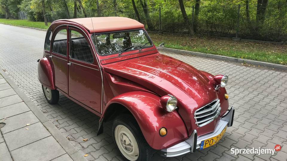 CITRON 2CV6 CLUB ŻÓŁTE TABLICE 1988 Kompleksowej Zgierz