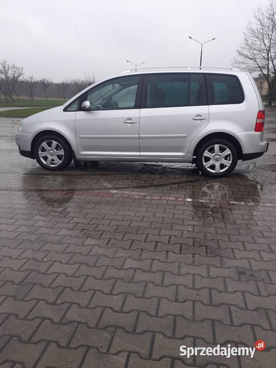 Vw touran 2 0 140 anglik 7 osobowy Motoryzacja Piotrków Trybunalski