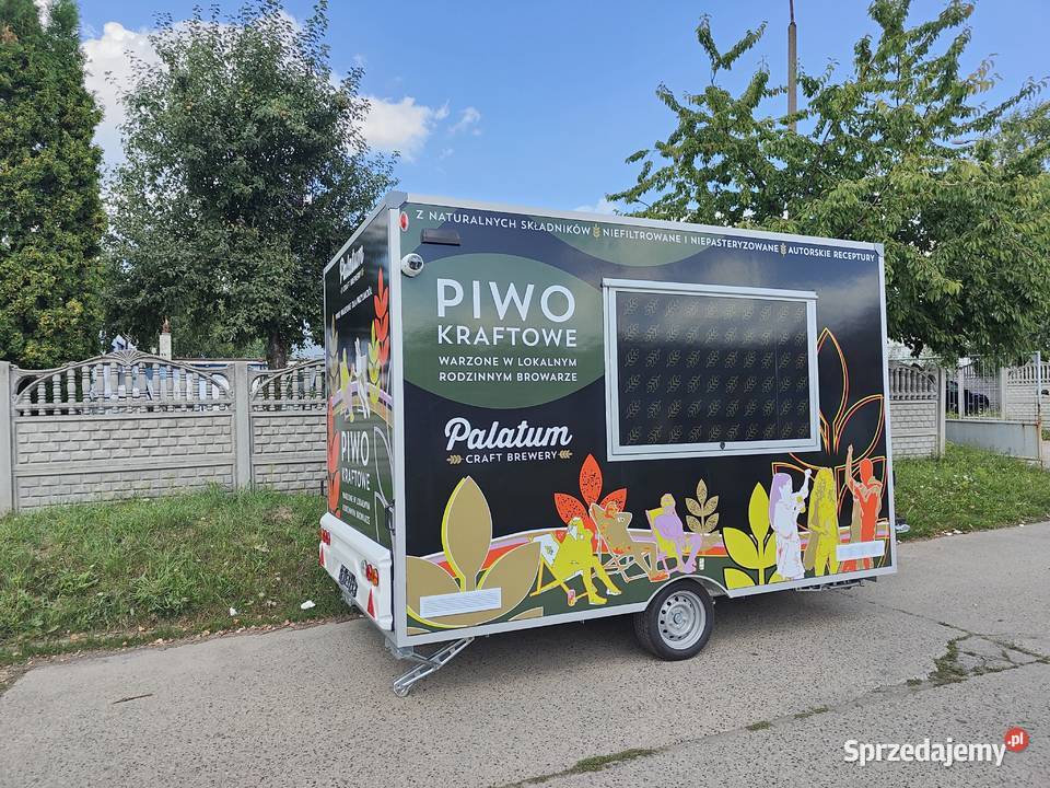 Esselmann Karello 3 przyczepa gastronomiczna Jarocin sprzedam