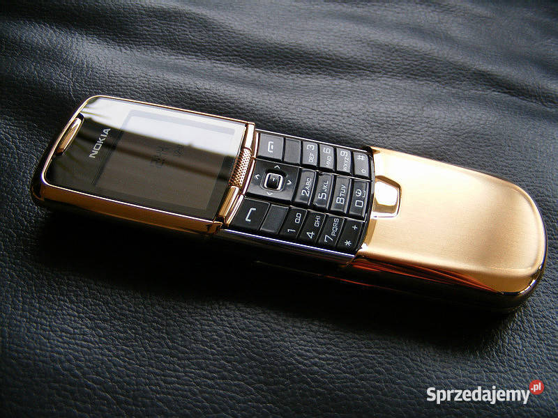Nokia 8800 Gold 24k ochrona danych i rozmów Nokia łódzkie Aleksandrów Łódzki