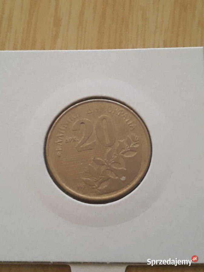 20 Drachm Grecja 1992 i 1994 r sprzedam