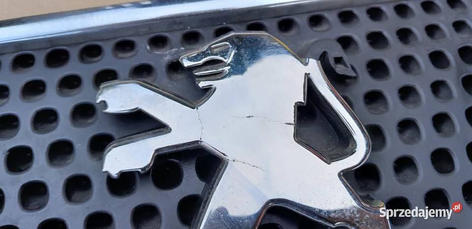 Grill atrapa Znaczek emblemat Peugeot 3008 osobowe wielkopolskie Czarnków