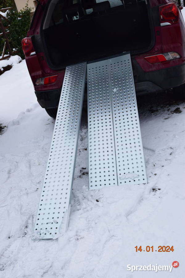 najazd stalowy podjazd rampa 150 Bosutów