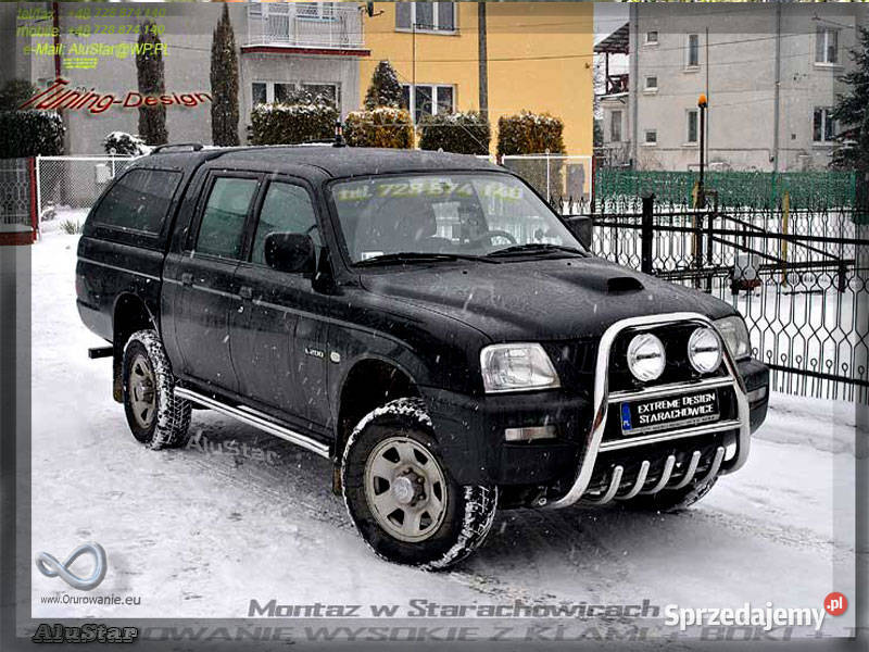 Orurowanie Mitsubishi przód boki Warszawa