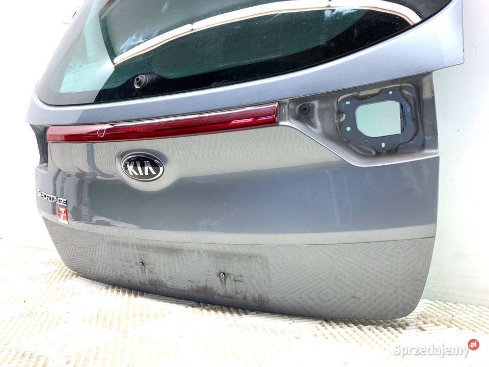 KLAPA TYŁ KIA SPORTAGE IV SUV CD COOL SILVER sprzedam