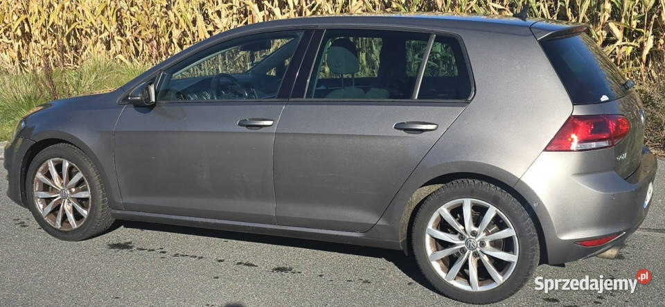 Volkswagen Golf Sutomat 160000 VII 2012 przyciemniane szyby wielkopolskie Pleszew