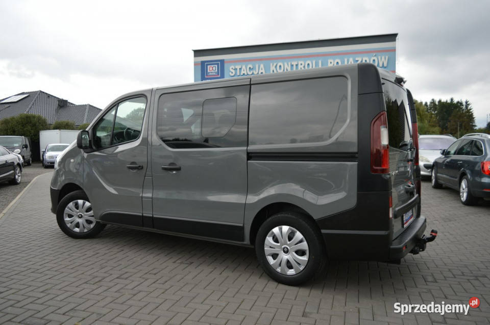 Renault Trafic 16 dCi Brygadówka 2xBoczne drzwi