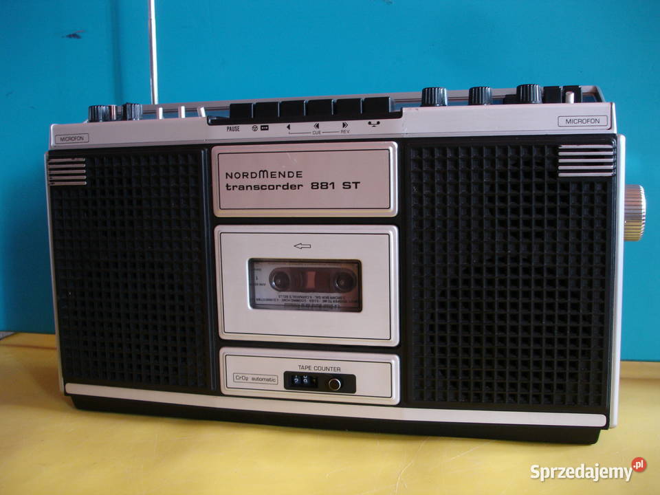 Radiomagnetofon NORDMENDE TRANSCORDER 881 ST Zielona Góra sprzedam