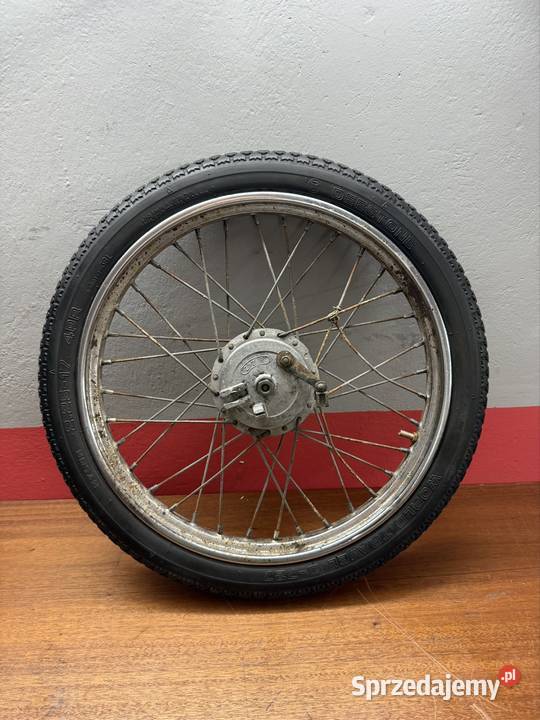 Koło przód ślimak bęben opona felga Romet Ogar Pozostałe Gidle