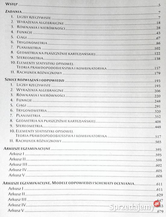 Matematyka Zbiór zadań maturalnych Matura 2015 I miękka Chełm