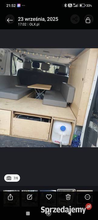 Zabudowa kempingowa Renault Trafic 122 Przedecz