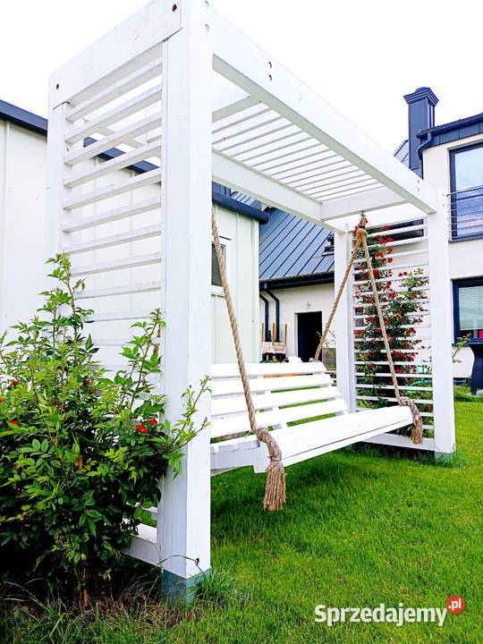 Huśtawka z pergolą Nieporęt sprzedam