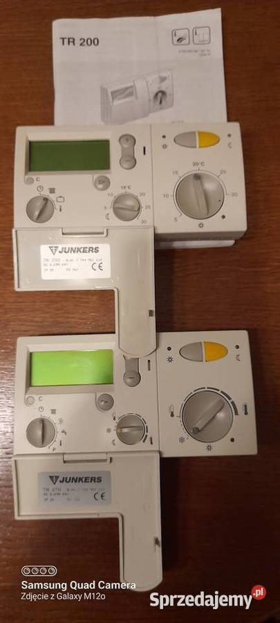 Regulator temperatury sterownik junkers TR200