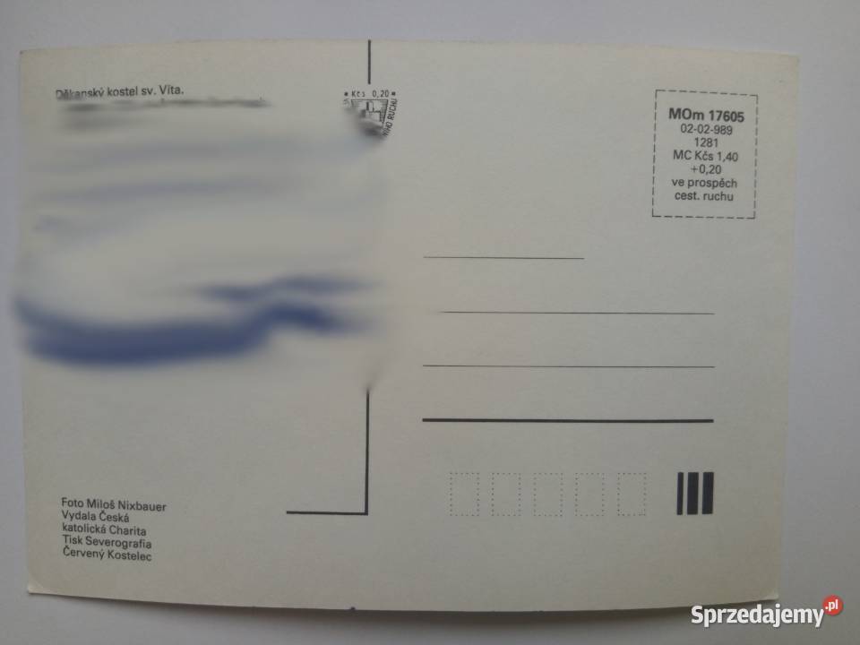 Pocztówka esky Krumlow lata 90te Pocztówki i karty telefoniczne śląskie Dąbrowa Górnicza