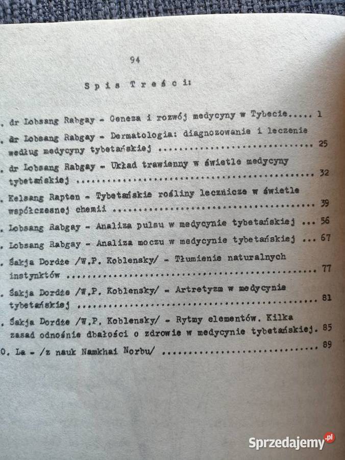 Medycyna tybetańska Olsztyn