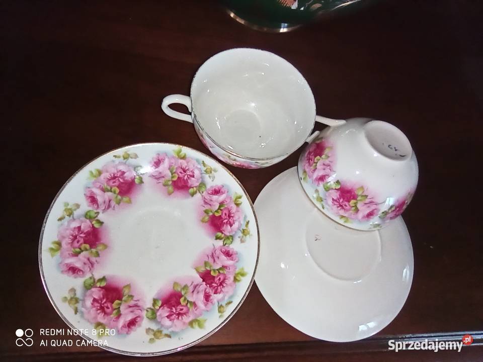 filiżanka z różami sygnatura numeryczna pomorskie Gdańsk