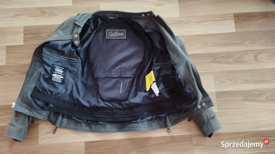 Skórzana kurtka na mator marki Cafe Racer Kluczewsko
