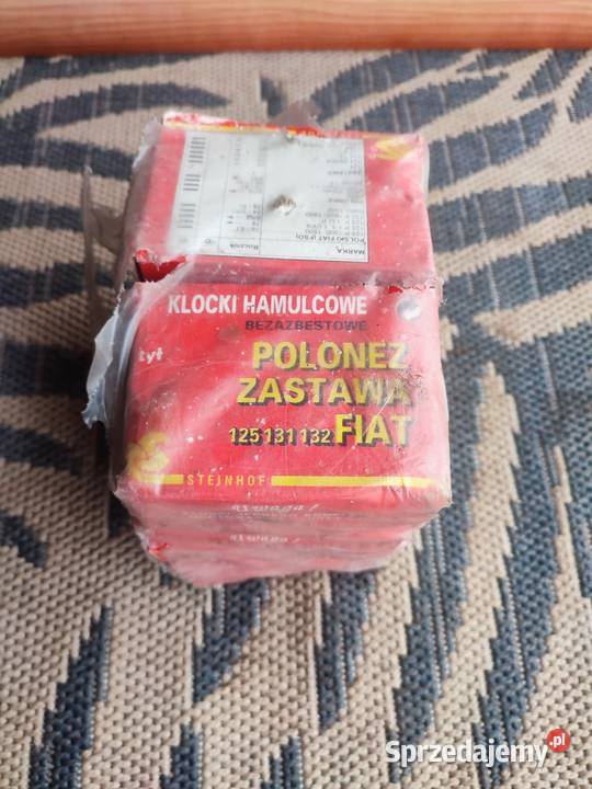 Klocki hamulcowe z czasów PRL Dulcza Wielka sprzedam