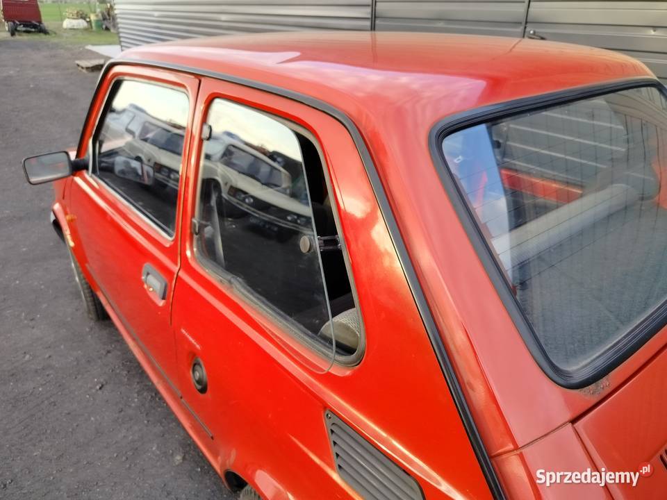 Fiat 126p Maluch Reklama manualna Zaborów