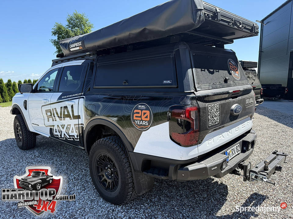 Zabudowa Hardtop Aluminiowy RIVAL Ford Ranger osobowe Pasłęk