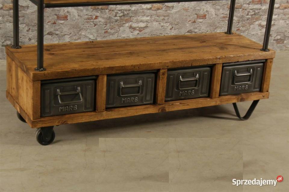 Meble industrialneRegał loftBiblioteka