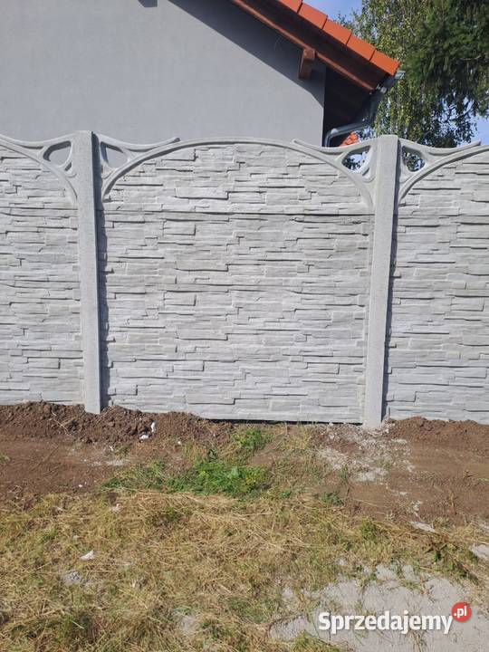 Nowoczesne ogrodzenia betonowe Wzory Ogrodzenia i bramy Oborniki Śląskie
