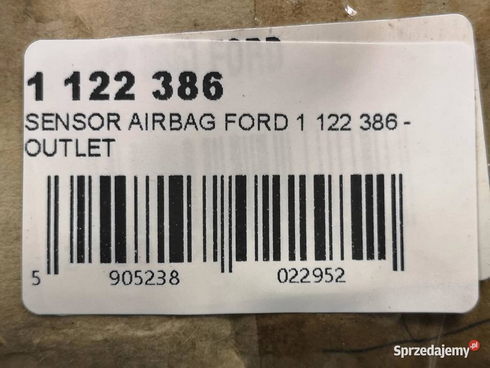STEROWNIK AIRBAG FORD KA 2008 1122386 lubelskie