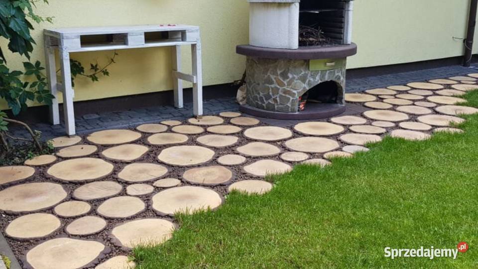 Plastry Drewniane Betonowe Drewno Ozdobne na Gdów