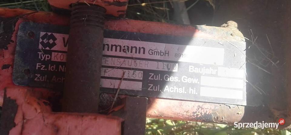 Wiedenmann zbiornik na trawę Favorit 1100 lubelskie Dubienka