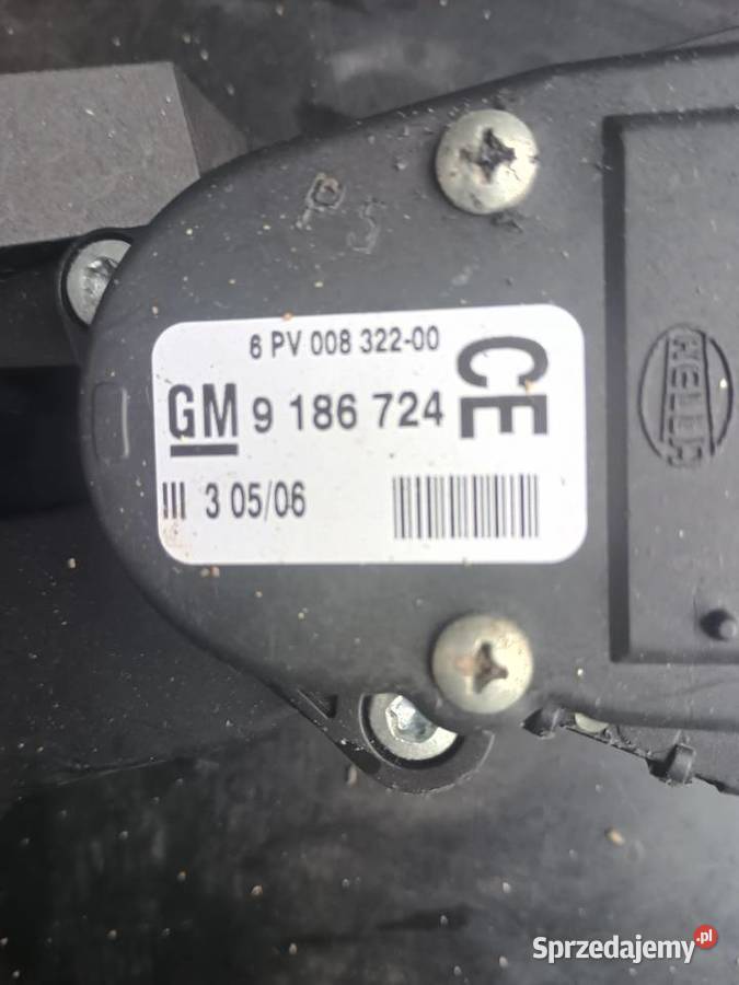 Pedał gazu potencjometr Opel Vectra C Signum Wola Siennicka