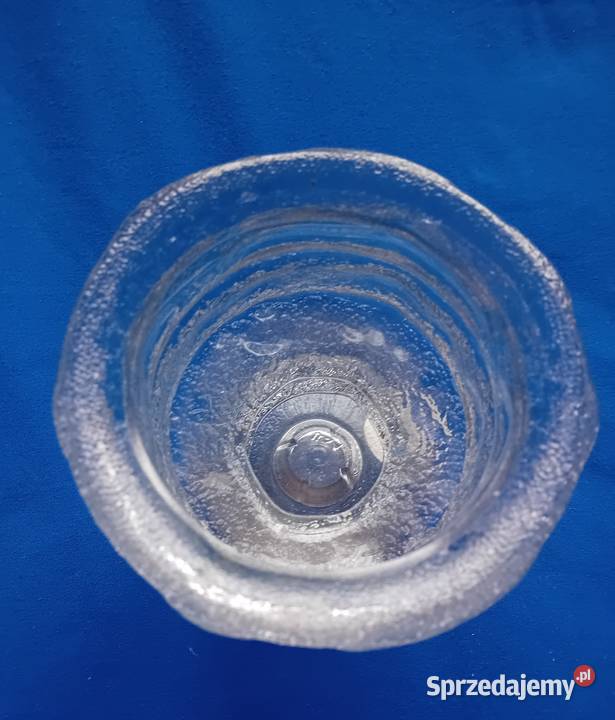 Brutalistyczny puchar świecznik w skandynawskim Porcelana i szkło Koźminek