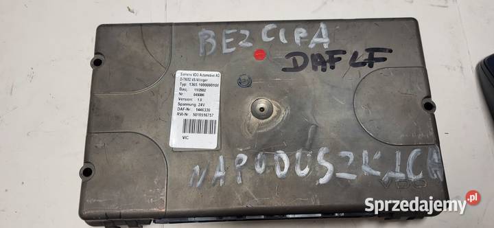 KOMPUTER STEROWNIK VIC3 21 1446330 DAF CF XF Mojusz