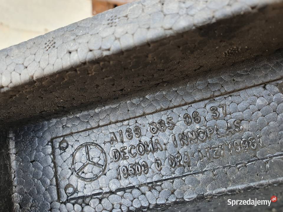 MERCEDES W169 W245 LIFT ABSORBER ZDERZAKA PRZÓD osobowe Międzychód