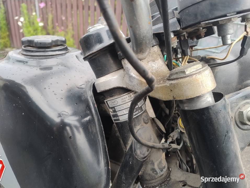 Jawa 350 TS 6381 podkarpackie Adamówka