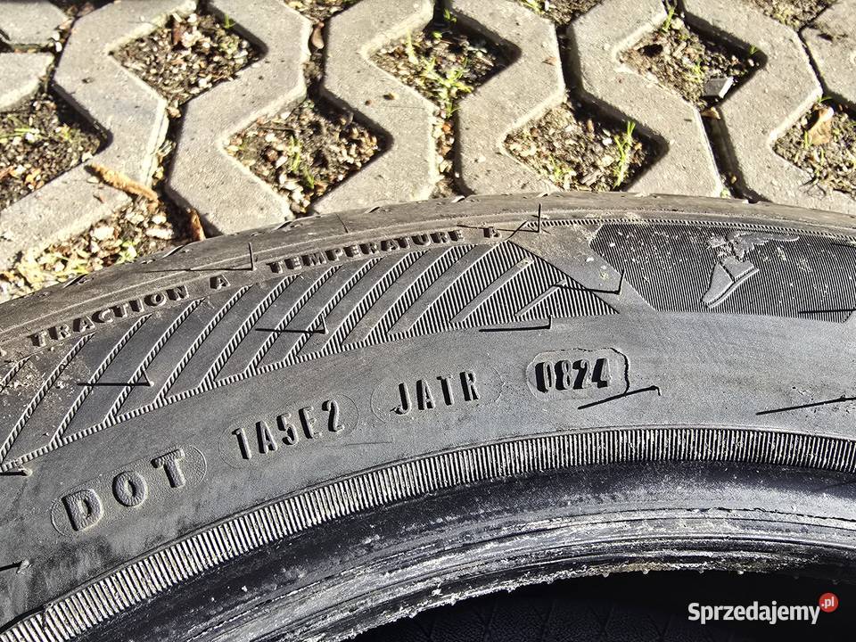 Prawie nowe opony Goodyear 21555R18 letnie Katowice