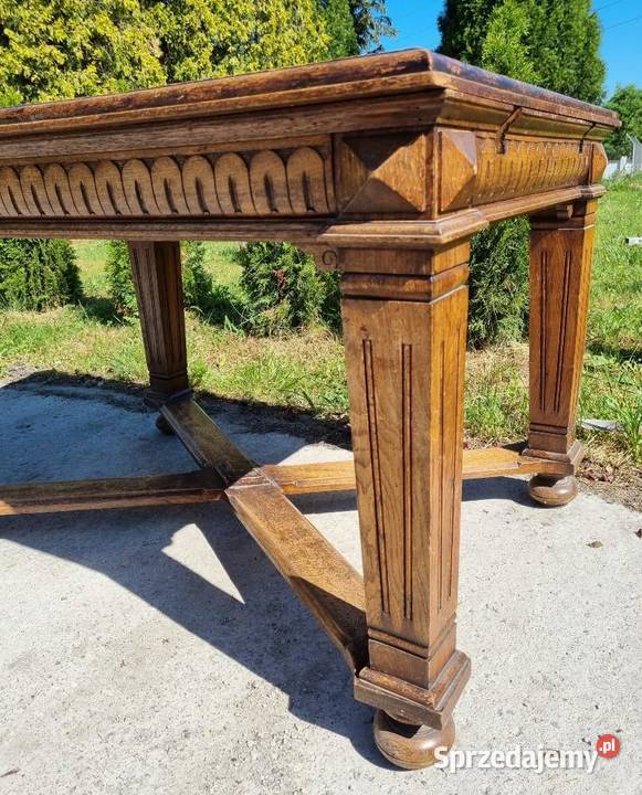 Komplet dębowych mebli stół 6 krzeseł 8639 zachodniopomorskie Szczecin