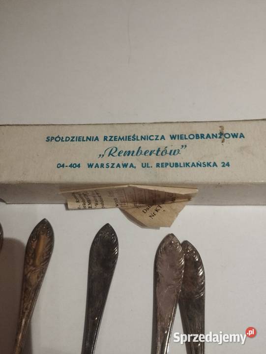 Łyżeczki do herbaty bogato zdobione Gdańsk