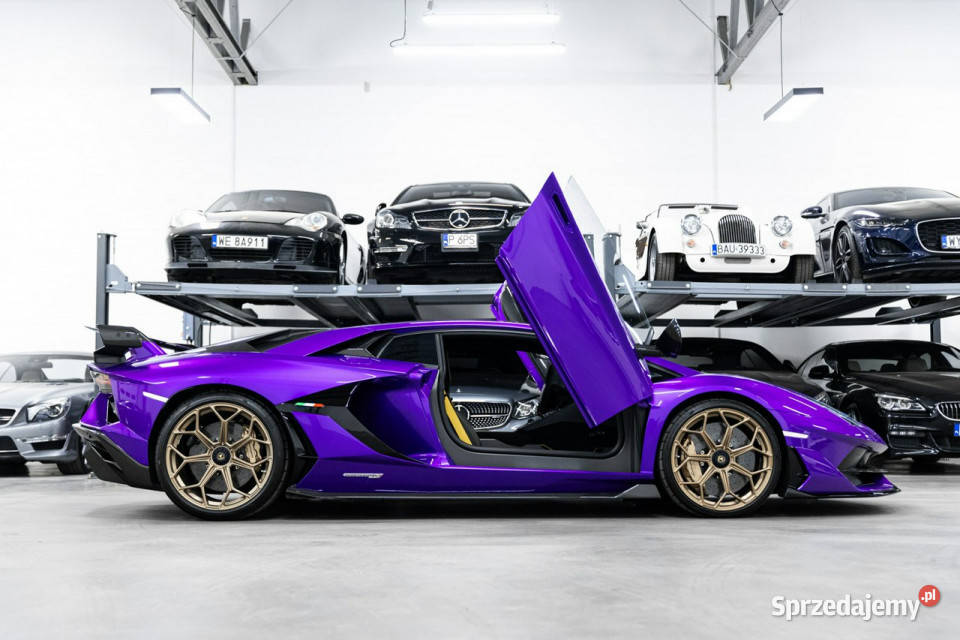 Lamborghini Aventador SVJ LP 770 65 V12 Viola czujnik zmierzchu Węgrzce sprzedam
