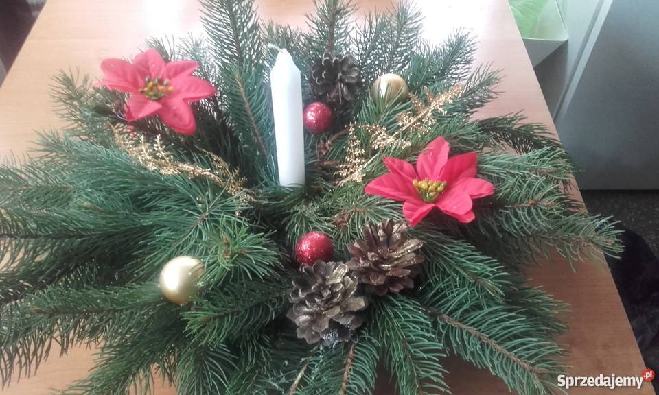 Ręcznie wykonywane stroiki Bożonarodzeniowe Tarnów