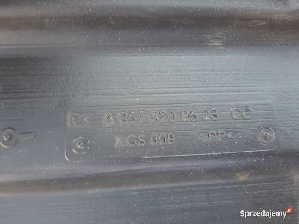 MERCEDES ATEGO OSŁONA PŁYTA POD KABINĘ Trzciel sprzedam