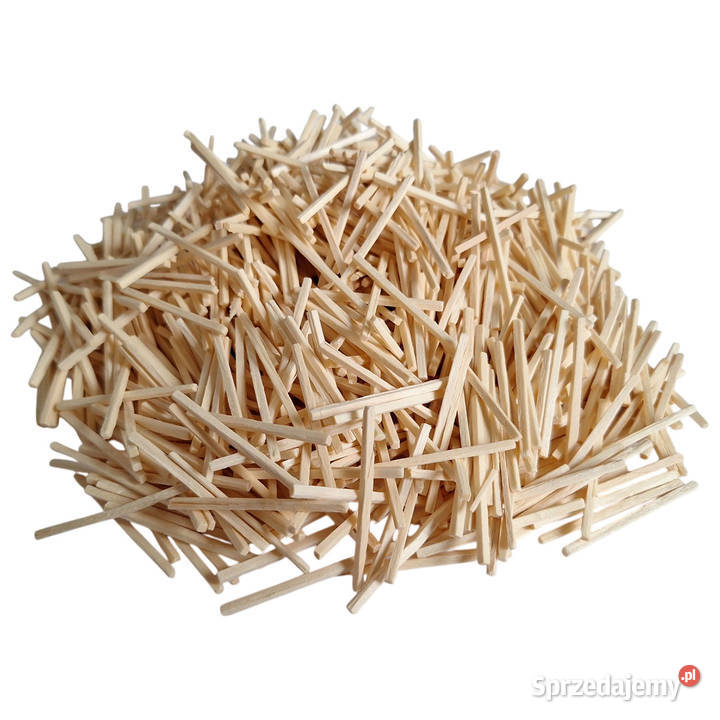 Zapałki modelarskie bez siarki patyczki sprzedam