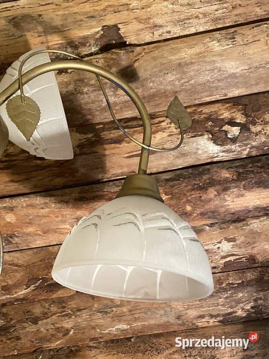 Lampa żyrandol metalowy zachodniopomorskie Szczecinek sprzedam