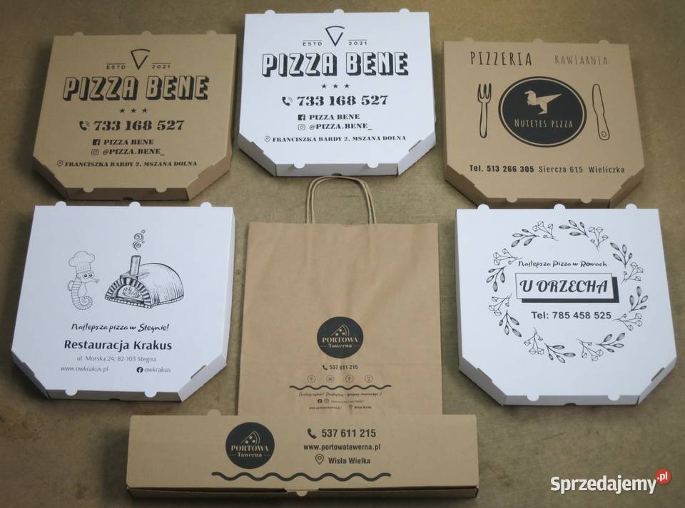 Papier pod pizzę 25x25 2000 sztuk lubelskie Lublin